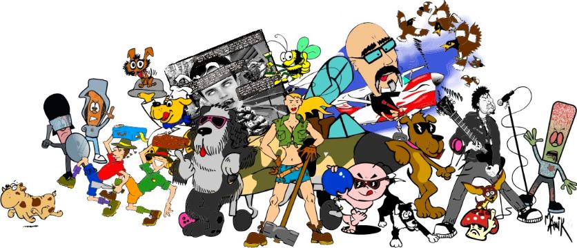 A cornucopia of cartoons